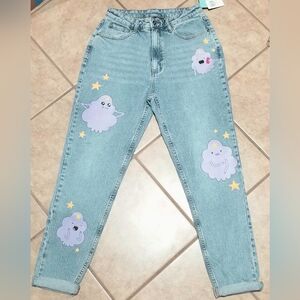 Adventure Time Lumpy Space Princess Mom Jeans (US Size 9)